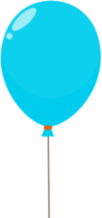 Blue baloon